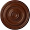 Ekena Millwork Kepler Traditional Medallion (For Canopies up to 2 5/8"), 11 7/8"OD x 1 1/4"P, Burnished Mahogany CM12KPBMC - alternate 1